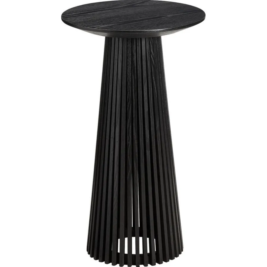 Kwantum Salontafels|Bijzettafels*Bijzettafel Latera Zwart ø 35x60 Cm