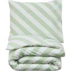 Kwantum Dekbedovertrekken|Beddengoed*Dekbedovertrek Riley - Groen 140x220 Cm 140X220CM