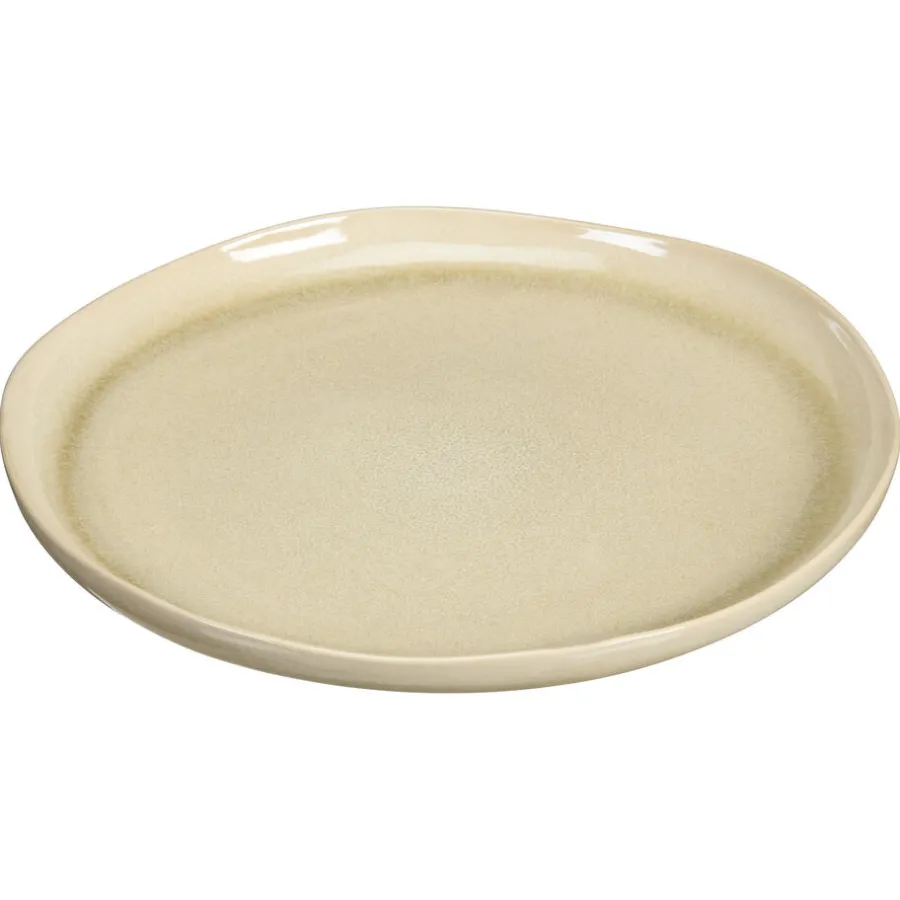 Kwantum Borden|Borden*Dinerbord Viiora Zand - ø 26,5 Cm