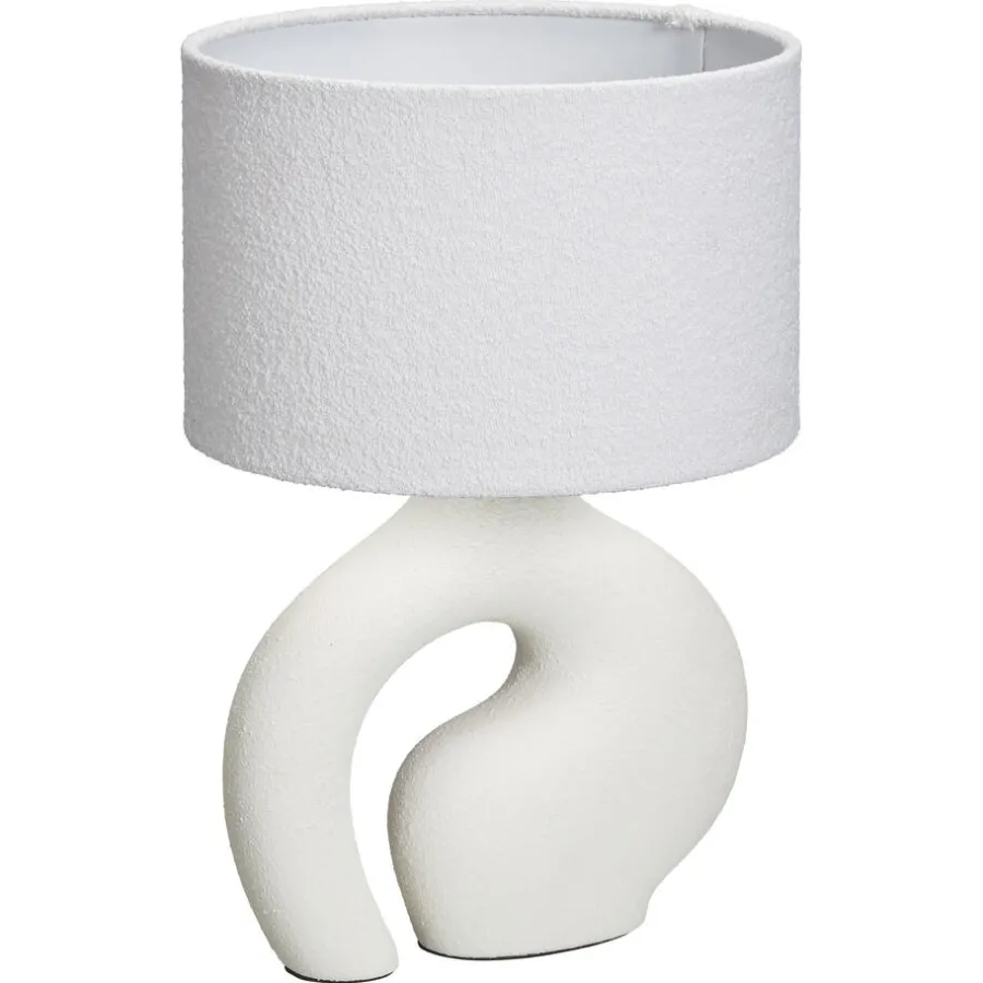 Kwantum Lampenkappen*Lampenkap Boucle 25cm Wit
