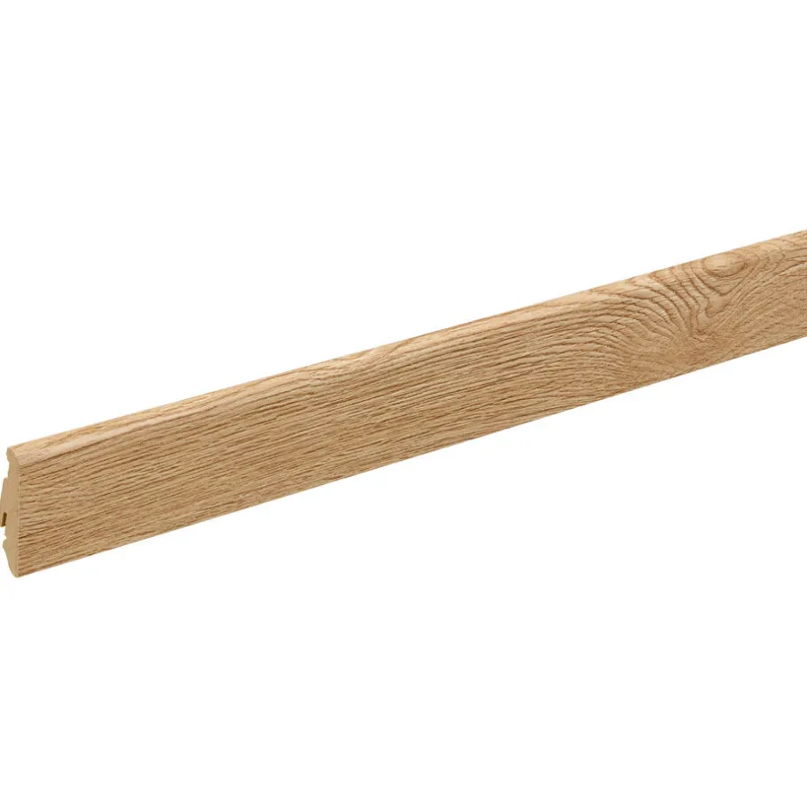 Kwantum Plinten*Plint MDF Naturel Eiken 240 Cm NatEiken