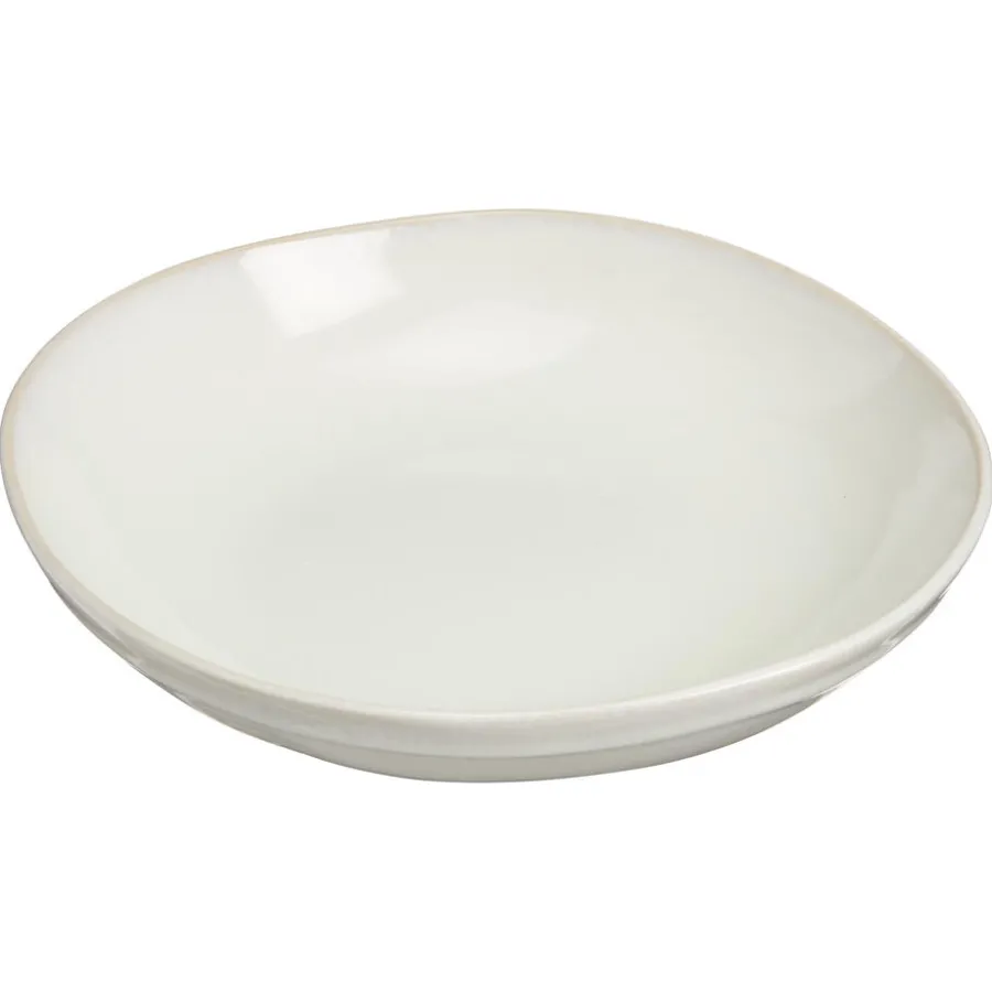Kwantum Schalen|Schalen*Schaal XL Fluid Wit - ⌀20 Cm