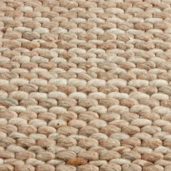 Kwantum Vloerkleden|Vloerkleden Woonkamer*Vloerkleed Corbin Zand 190x280 Cm