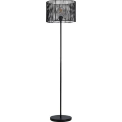 Kwantum Vloerlampen*Vloerlamp Esus Zwart