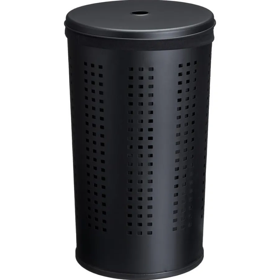 Kwantum Wasmanden*Wasmand Metaal Zwart - 45 Liter